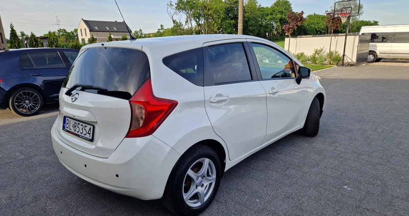 Nissan Note cena 29999 przebieg: 178000, rok produkcji 2016 z Sopot małe 596